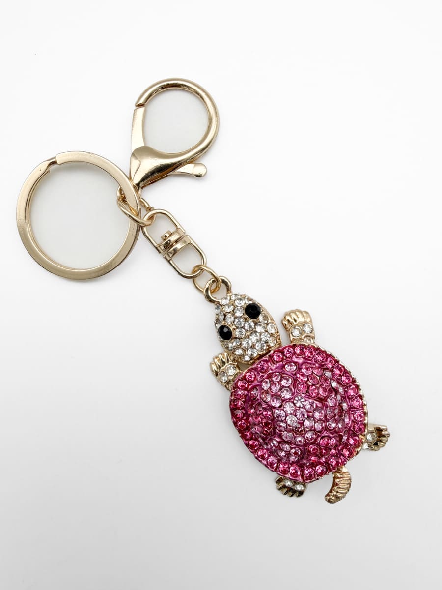 Schlüsselanhänger TURTLE pink