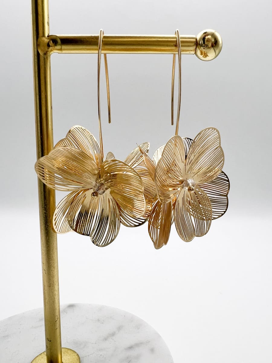 Ohrringe GOLDEN FLOWERS
