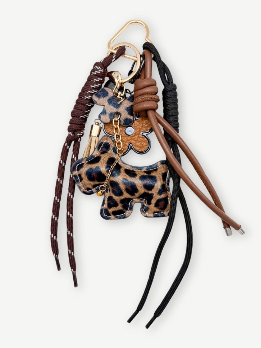 Taschenanhänger LEO DOG BROWN