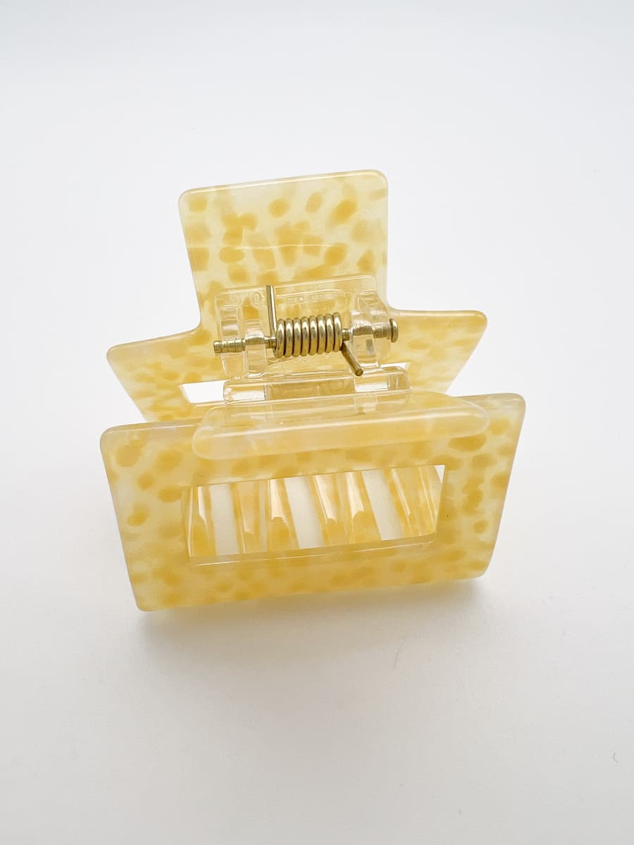Haarklammer ACAPULCO MINI Dots yellow