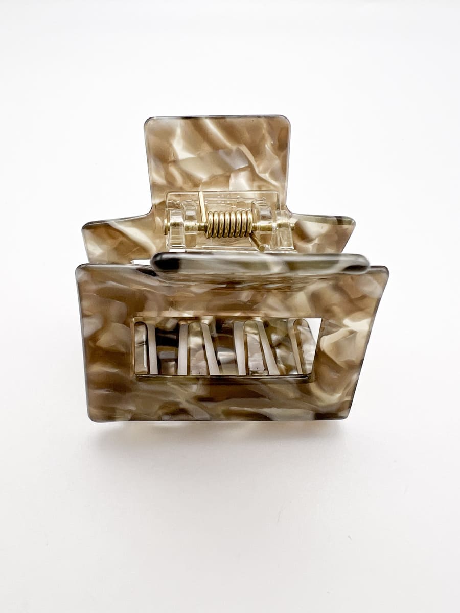 Haarklammer ACAPULCO MINI beige brown