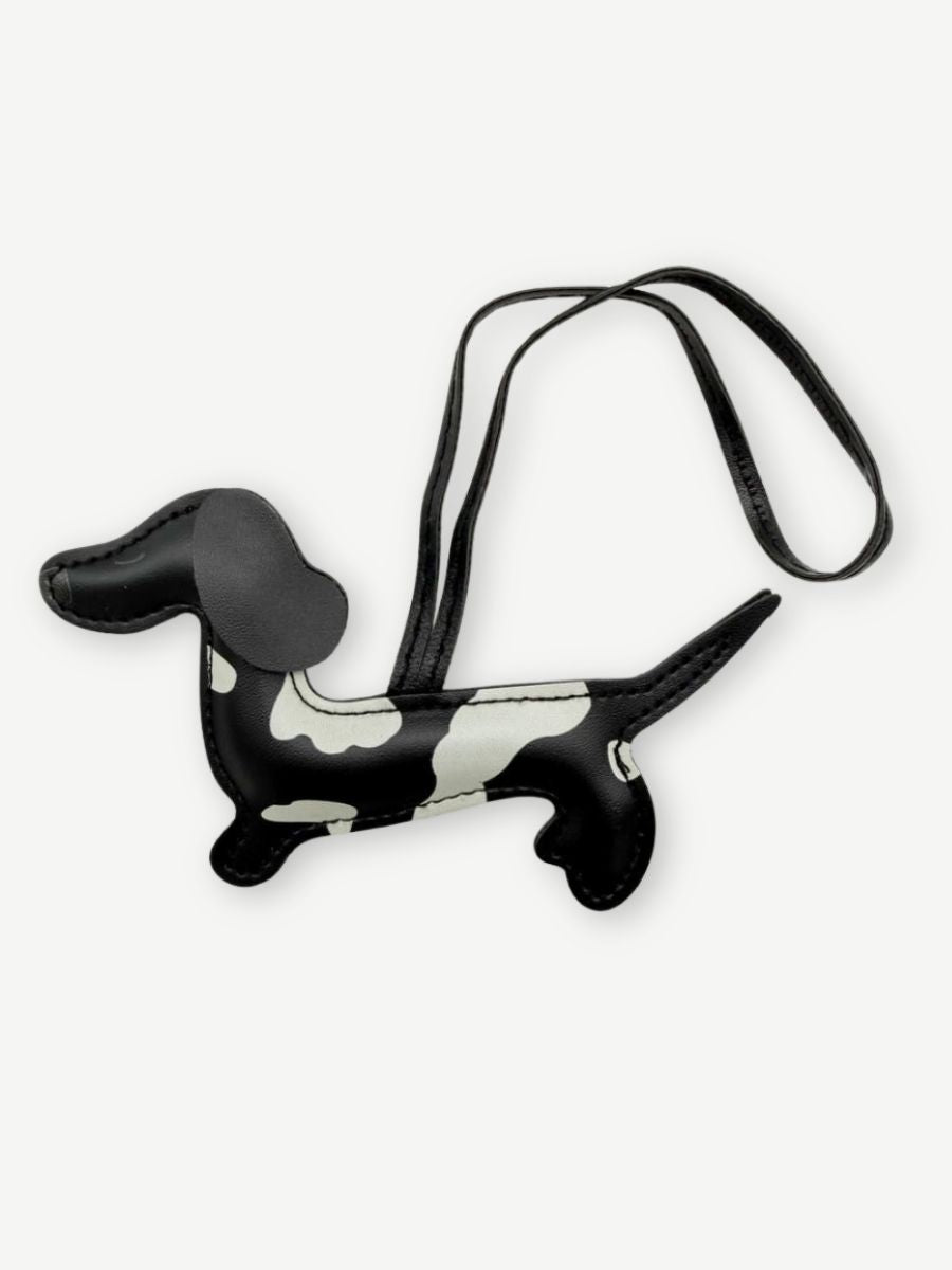 Anhänger PUFFY DACKEL SPOTTED schwarz