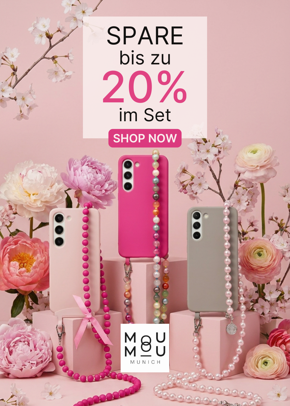 Spare beim Kauf einer Handykette im Set
