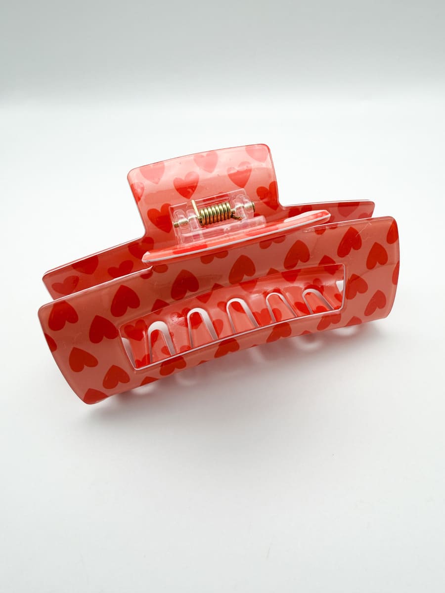 Haarklammer PINKY HEARTS