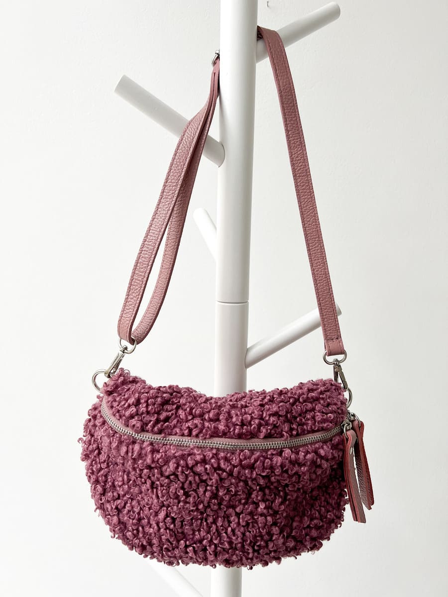 Teddy Tasche burgundy