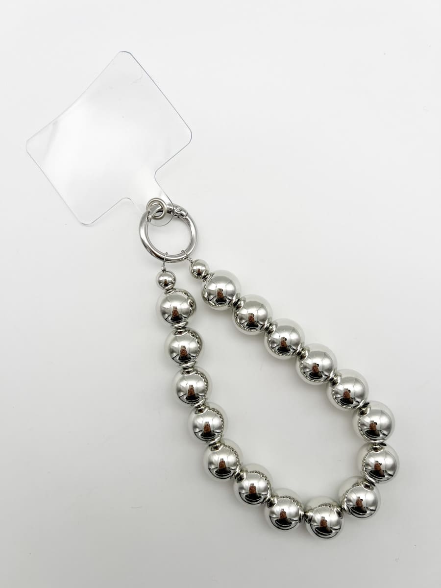 Handyanhänger BUBBLES SILVER