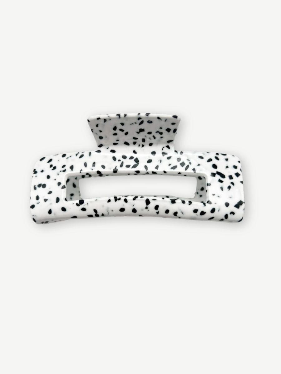 Haarklammer ACAPULCO white Dots