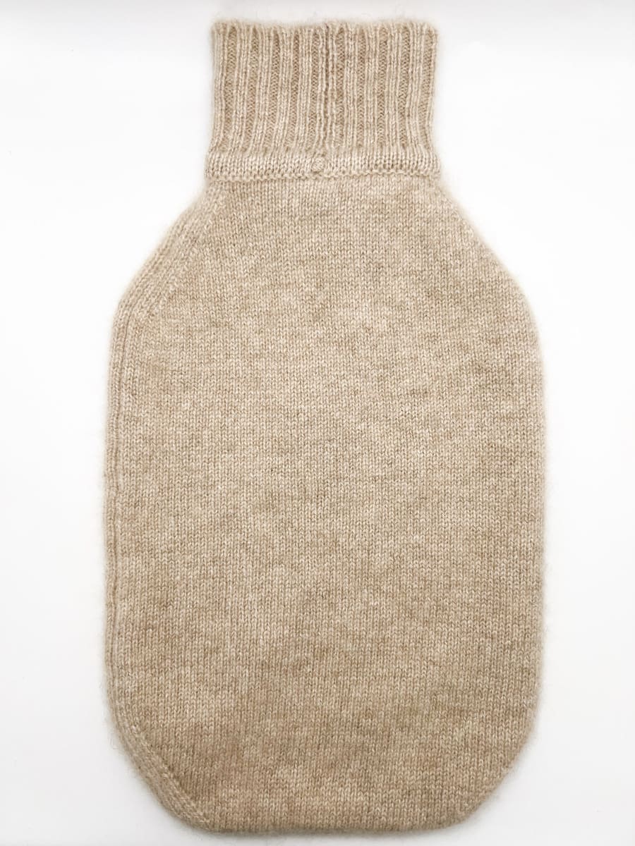 Kaschmir Wärmflaschenbezug COZY beige