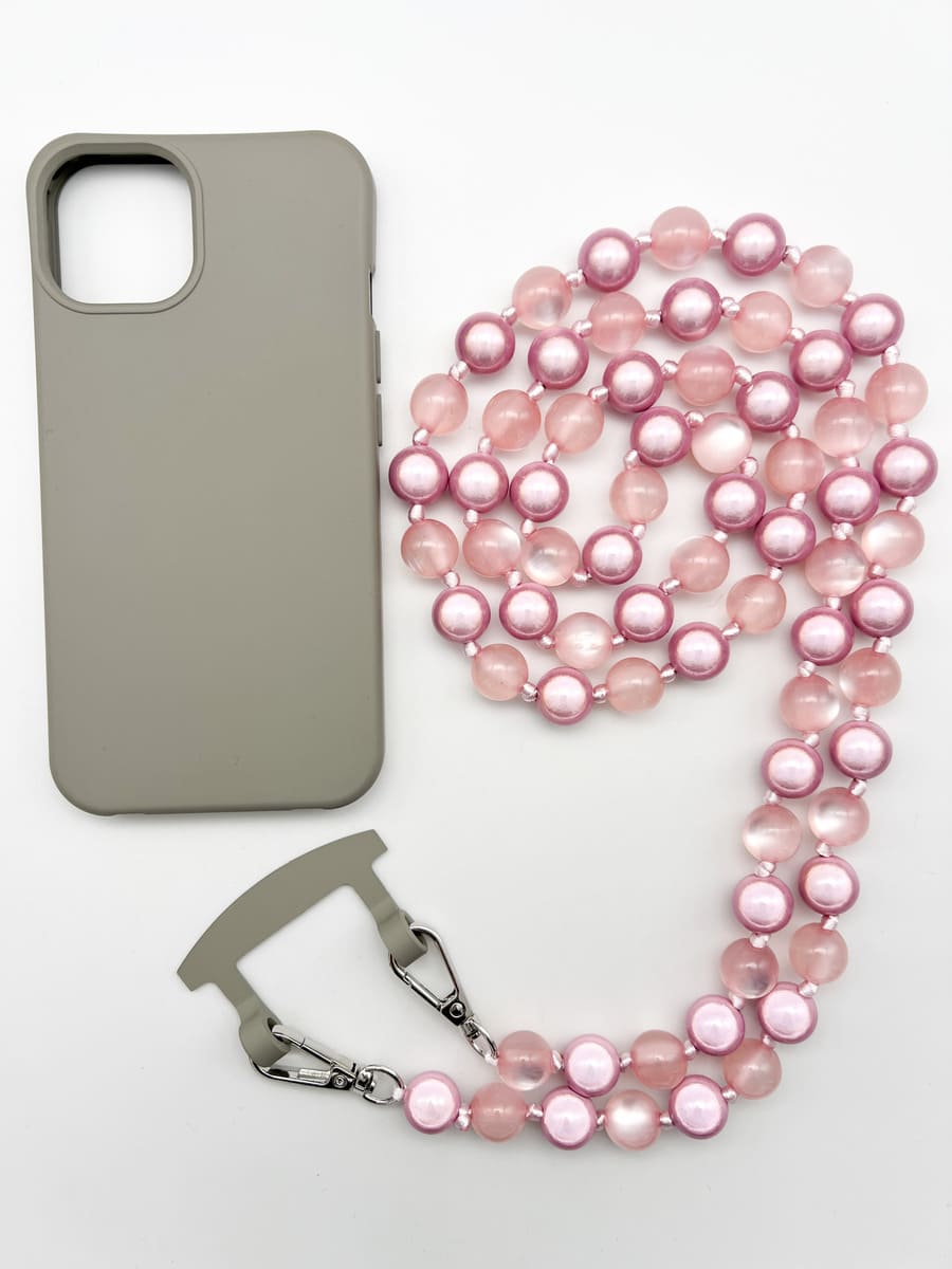 Crossbodykette MIRACLE MIX ROSE aus Miracle Perlen