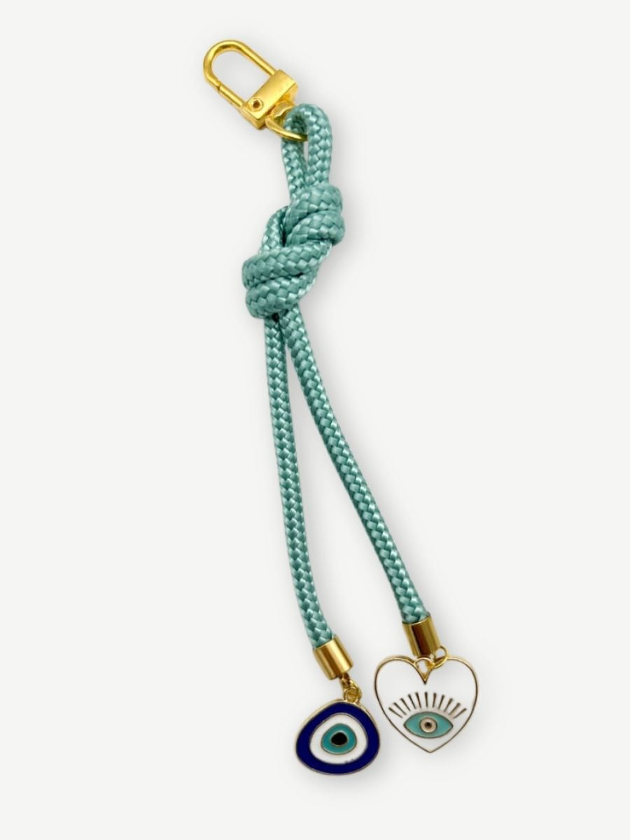Anhänger MATI HEART & EYE mint