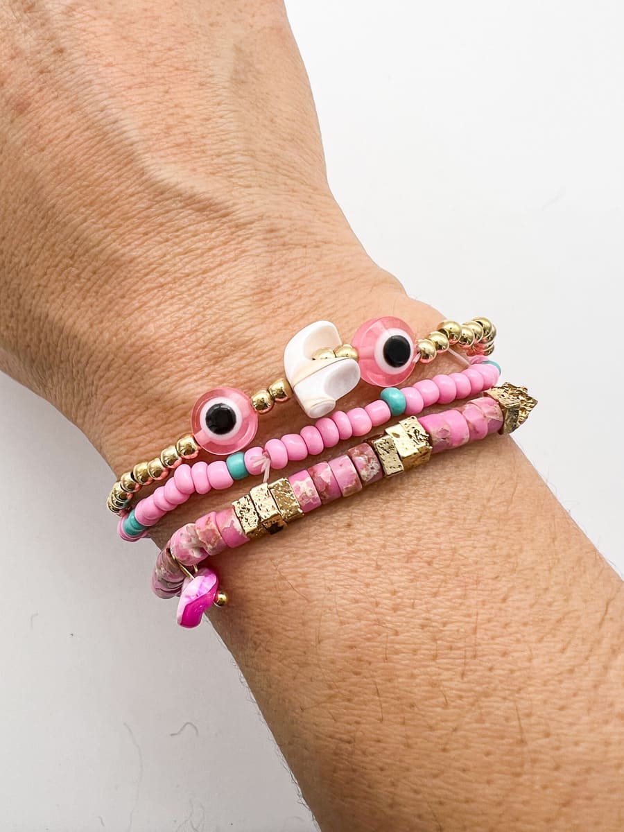 Armband-Set PINKY STONES Arm