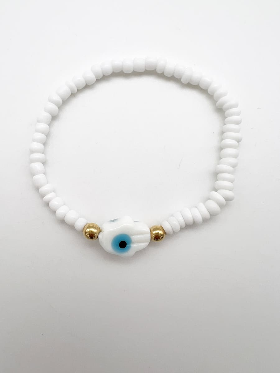 Armband LUCKY WHITE
