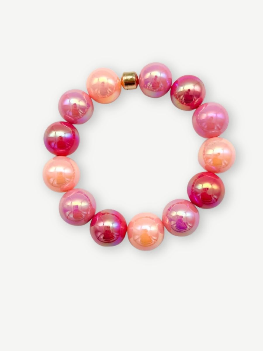 Armband MIRACLE PEARLS PINKY PEACH GLAZE