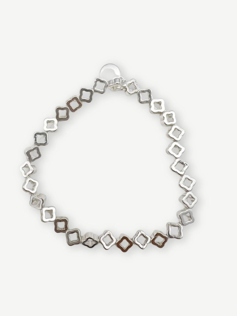 Armband SILVER FLOWERS
