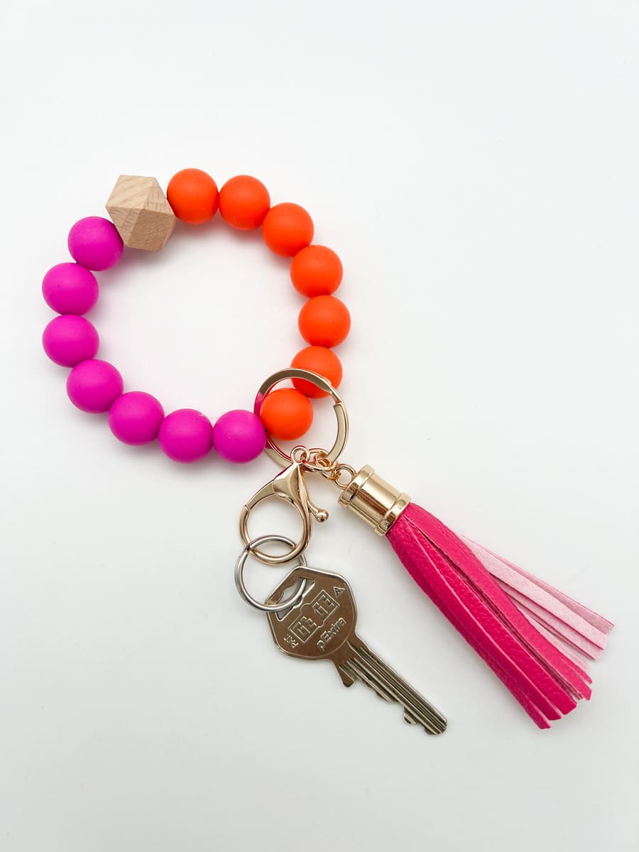 BubbleBrace PINK ORANGE Schlüsselanhänger