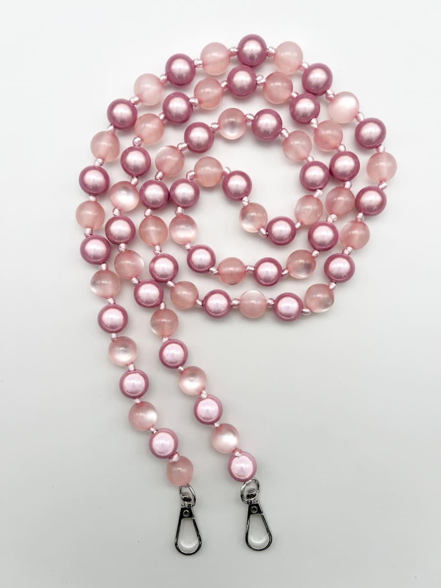 Crossbodykette MIRACLE MIX ROSE aus Miracle Perlen