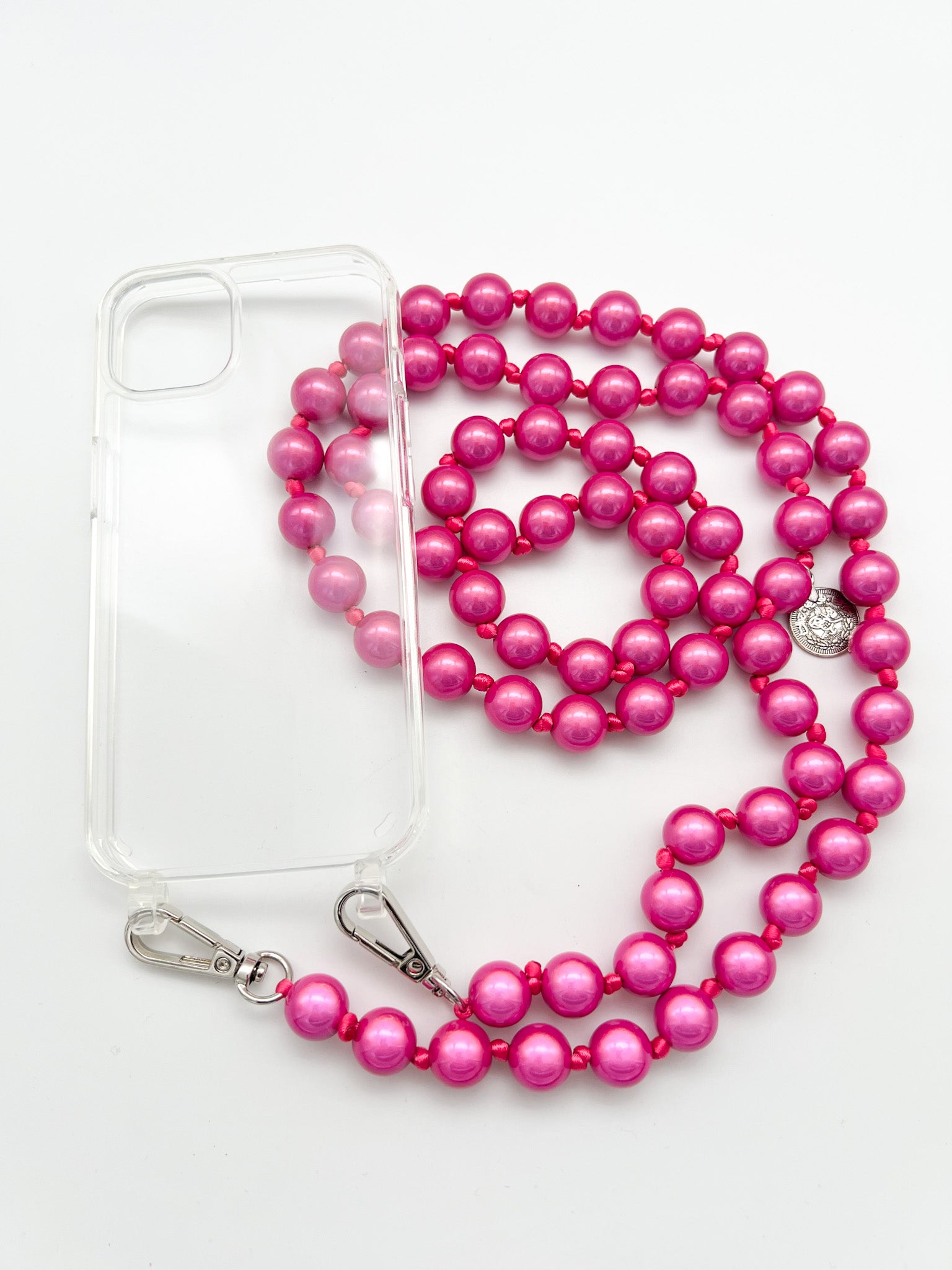 Crossbodykette MIRACLE PINK aus Miracle Perlen