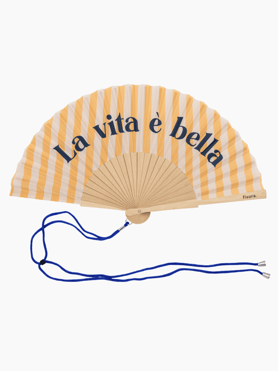 Fächer LA VITA E BELLA