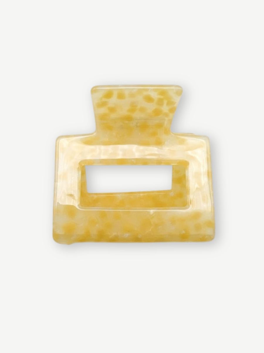 Haarklammer ACAPULCO MINI Dots yellow