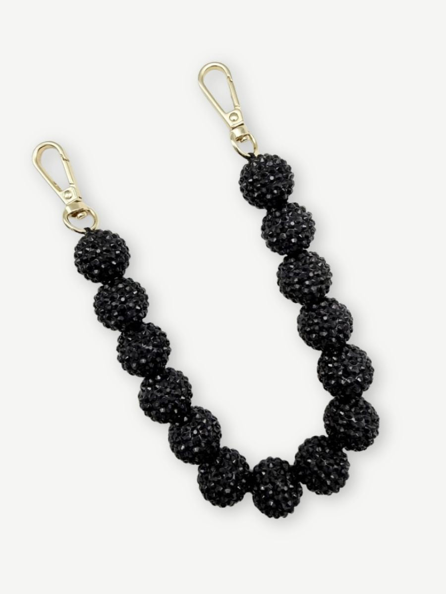 Handyanhänger SPARKLING BUBBLES black