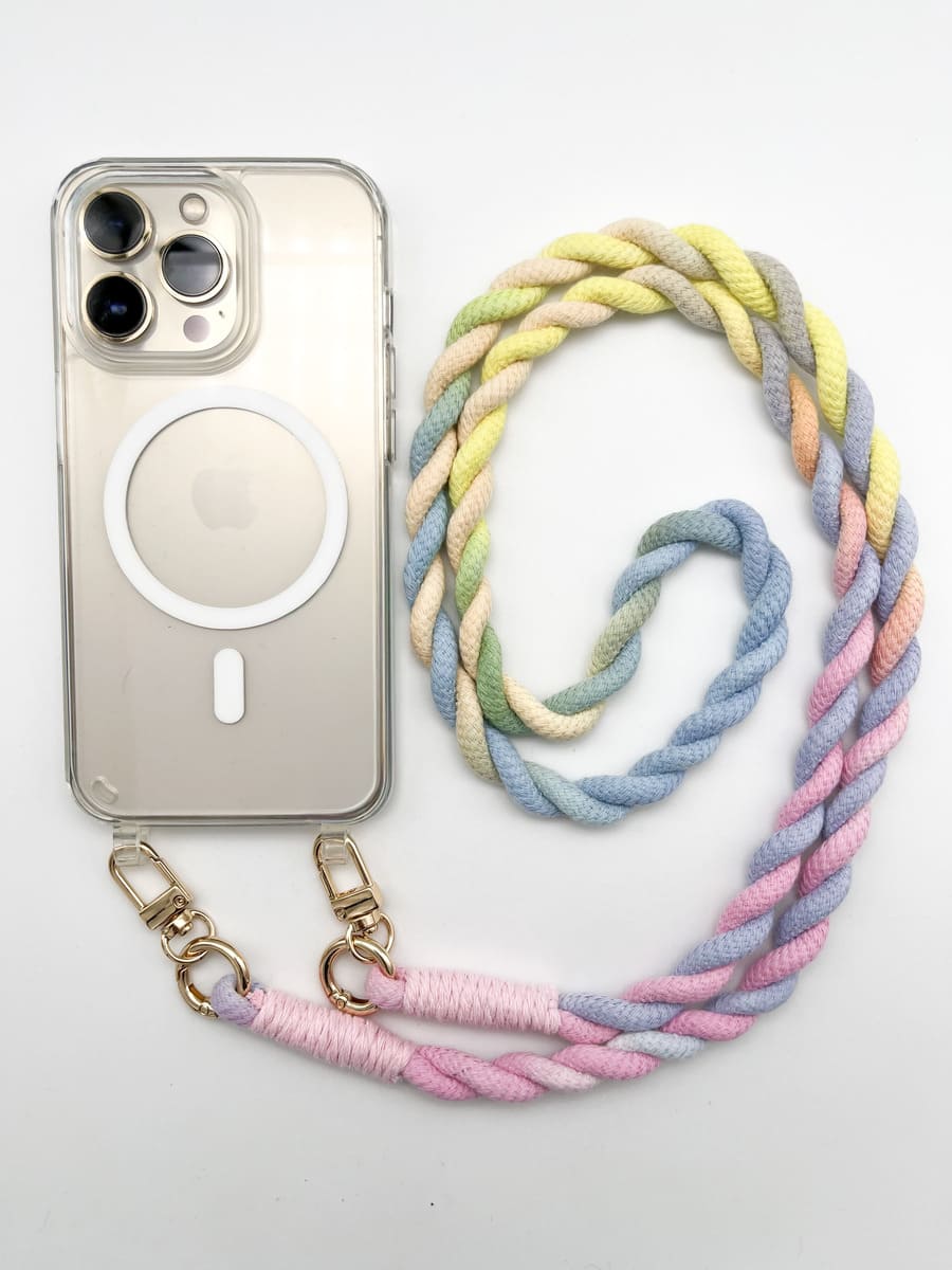 Handyband BALI RAINBOW mit durchsichtiger Handyhülle