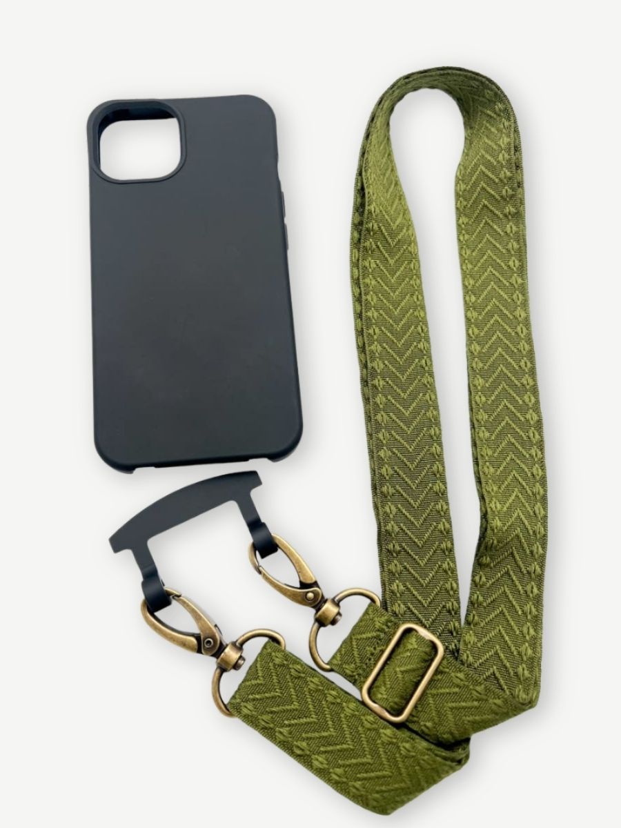 Handyband MONACO GREEN Hülle schwarz iphone