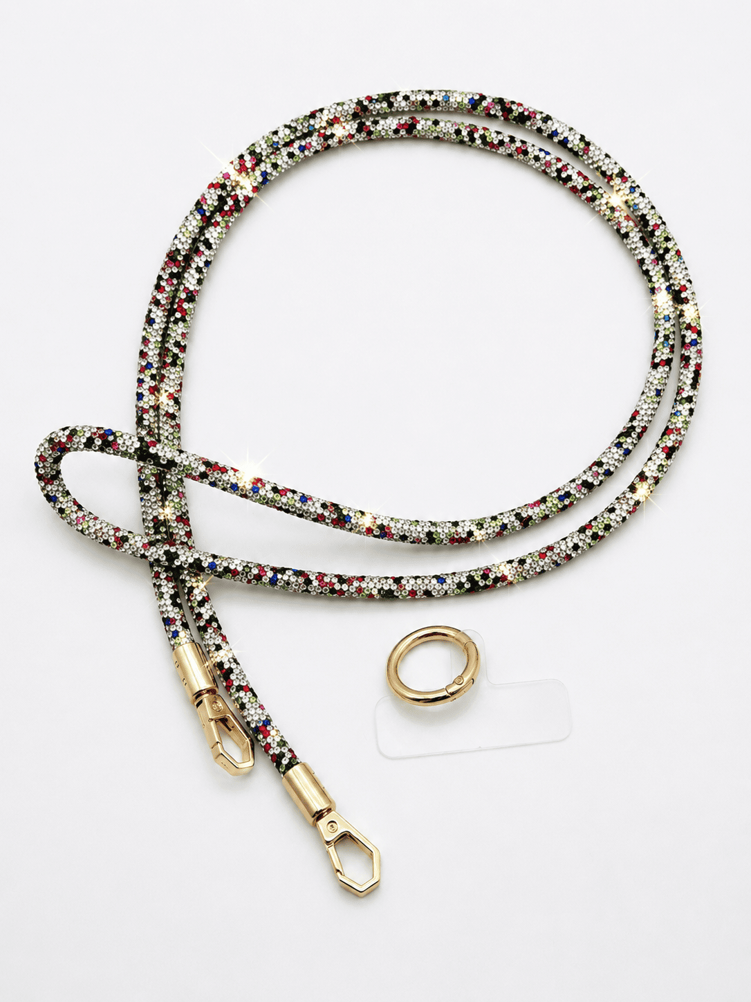Handyband SHINY CRYSTAL silver rainbow