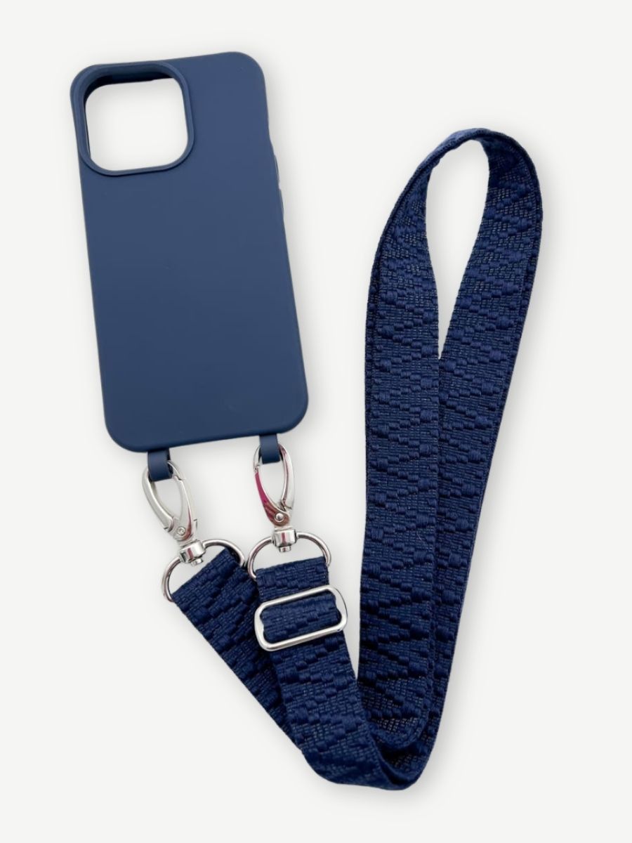 Handyband STRIPES NAVY Hülle navy iphone