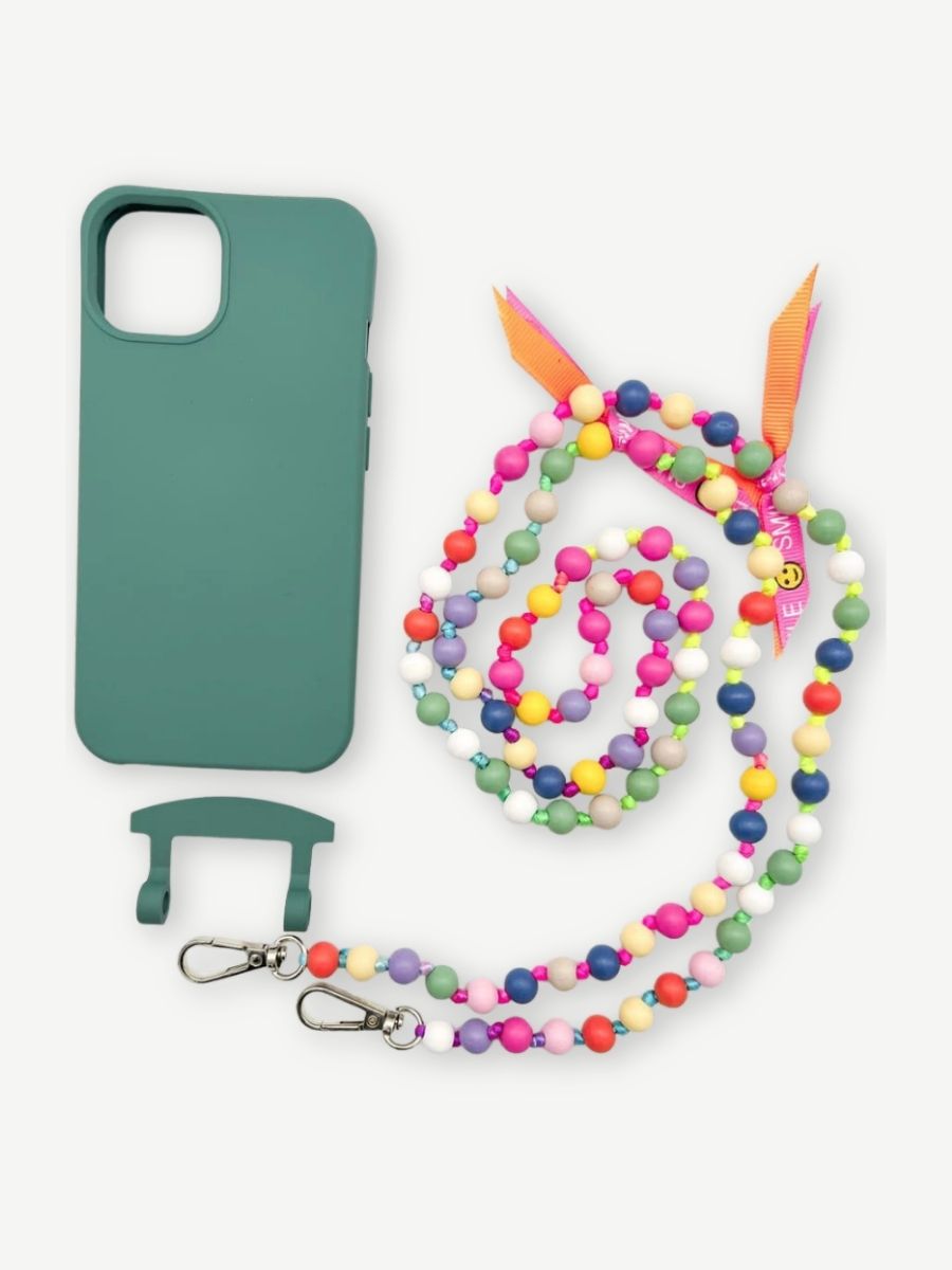 Handykette IBIZA BUNT Hülle petrol iphone