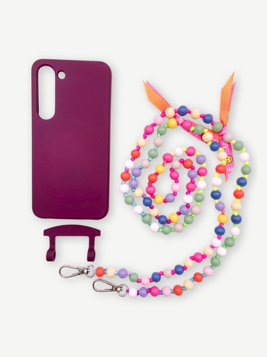 Handykette IBIZA BUNT Hülle berry Samsung