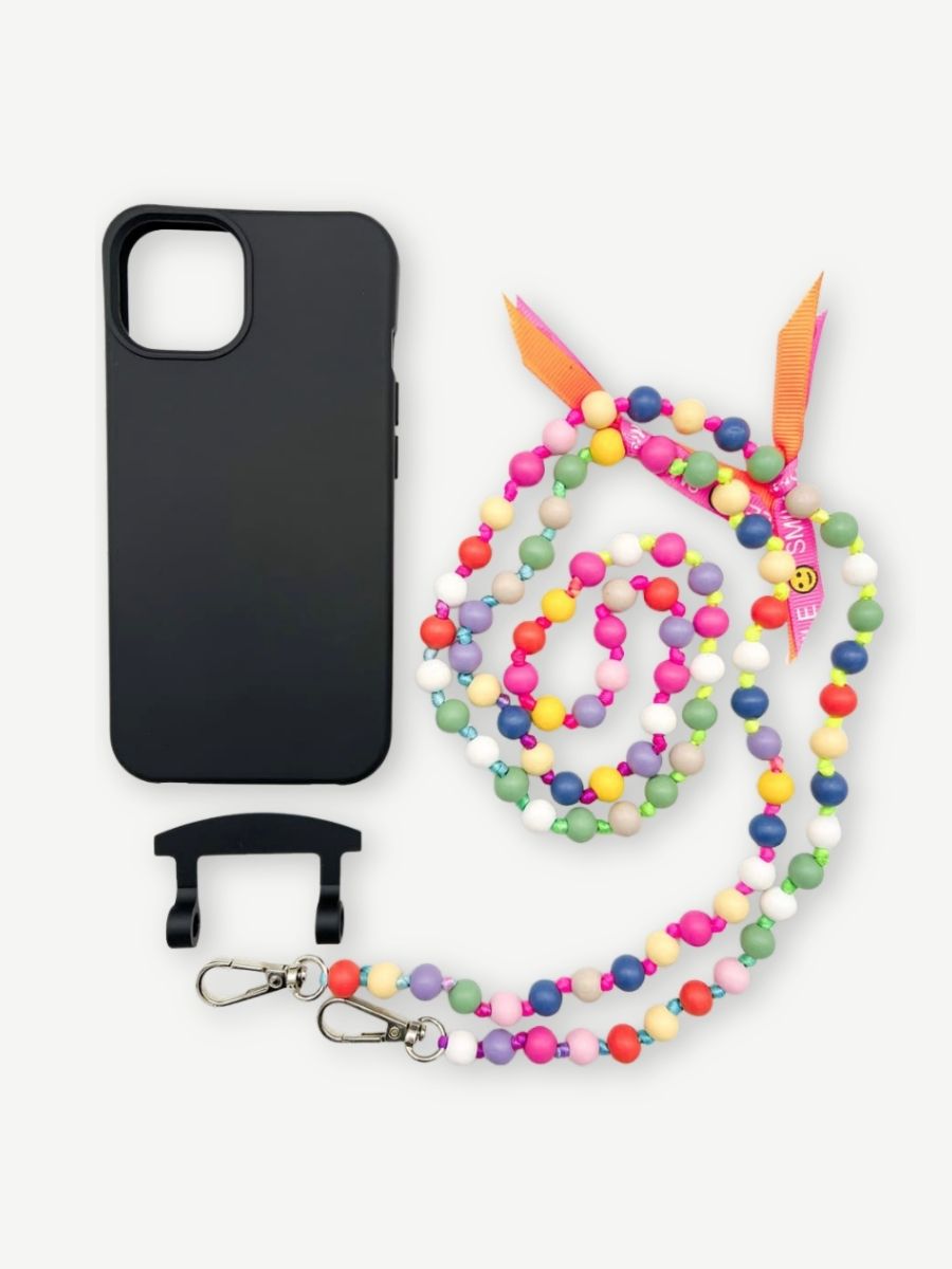 Handykette IBIZA BUNT Hülle schwarz iphone