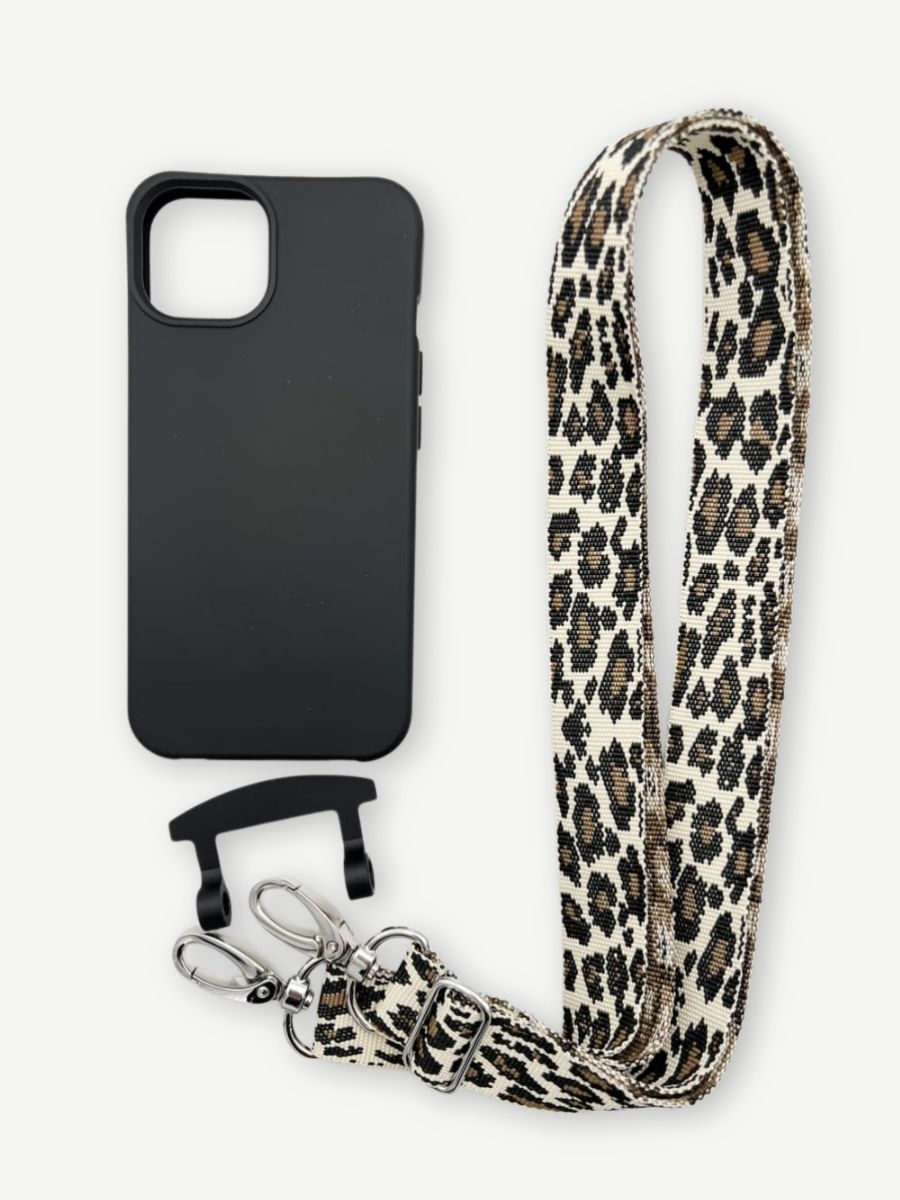 Handykette LEO Set Coal iphone
