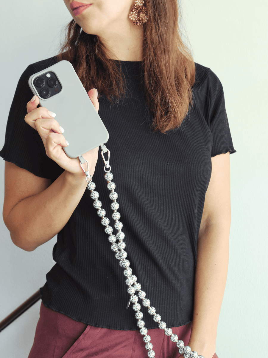 Handykette MIRACLE LEO GOLD mit Frau