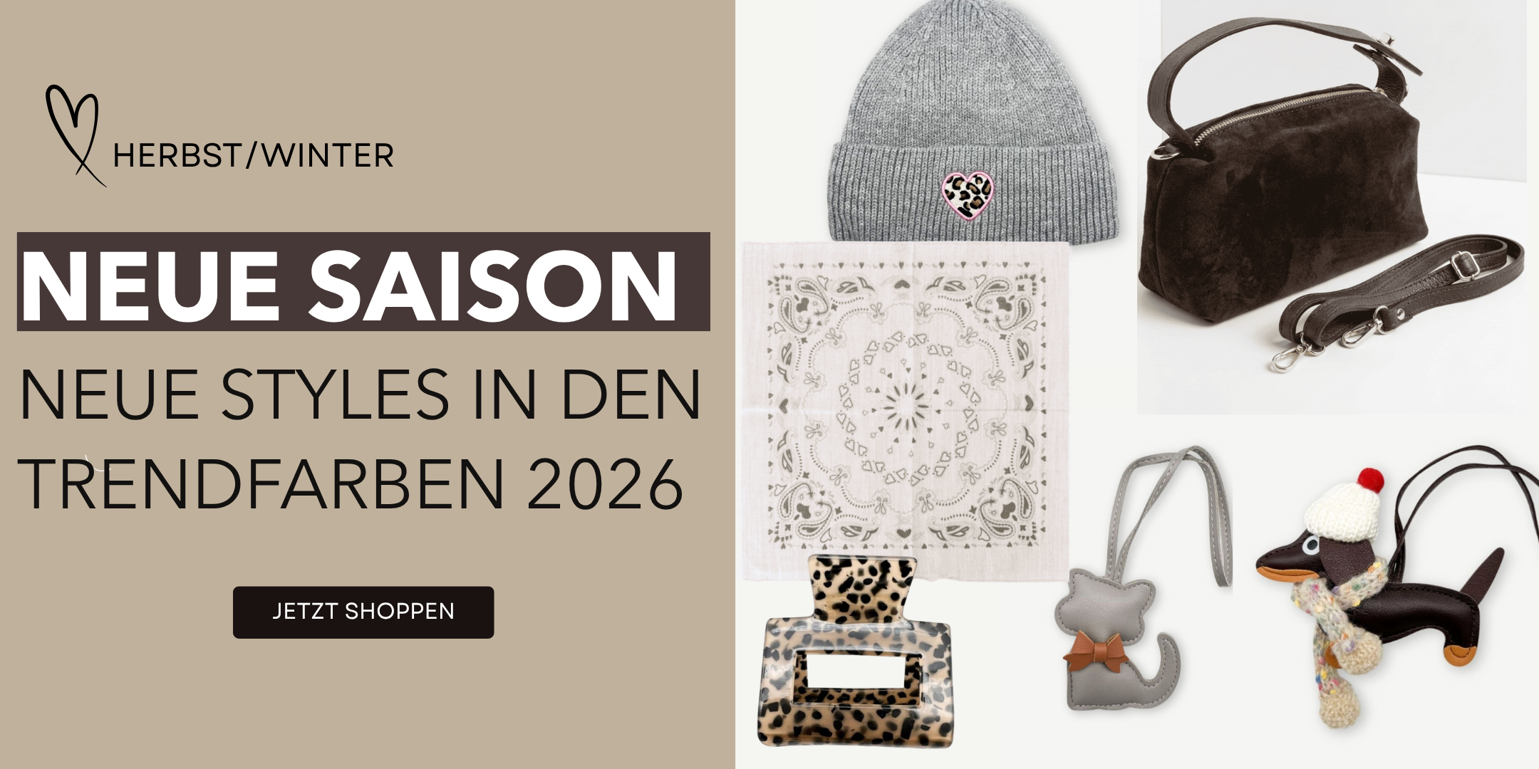 Herbst Winter 2026 Accessoires Handyketten Taschen