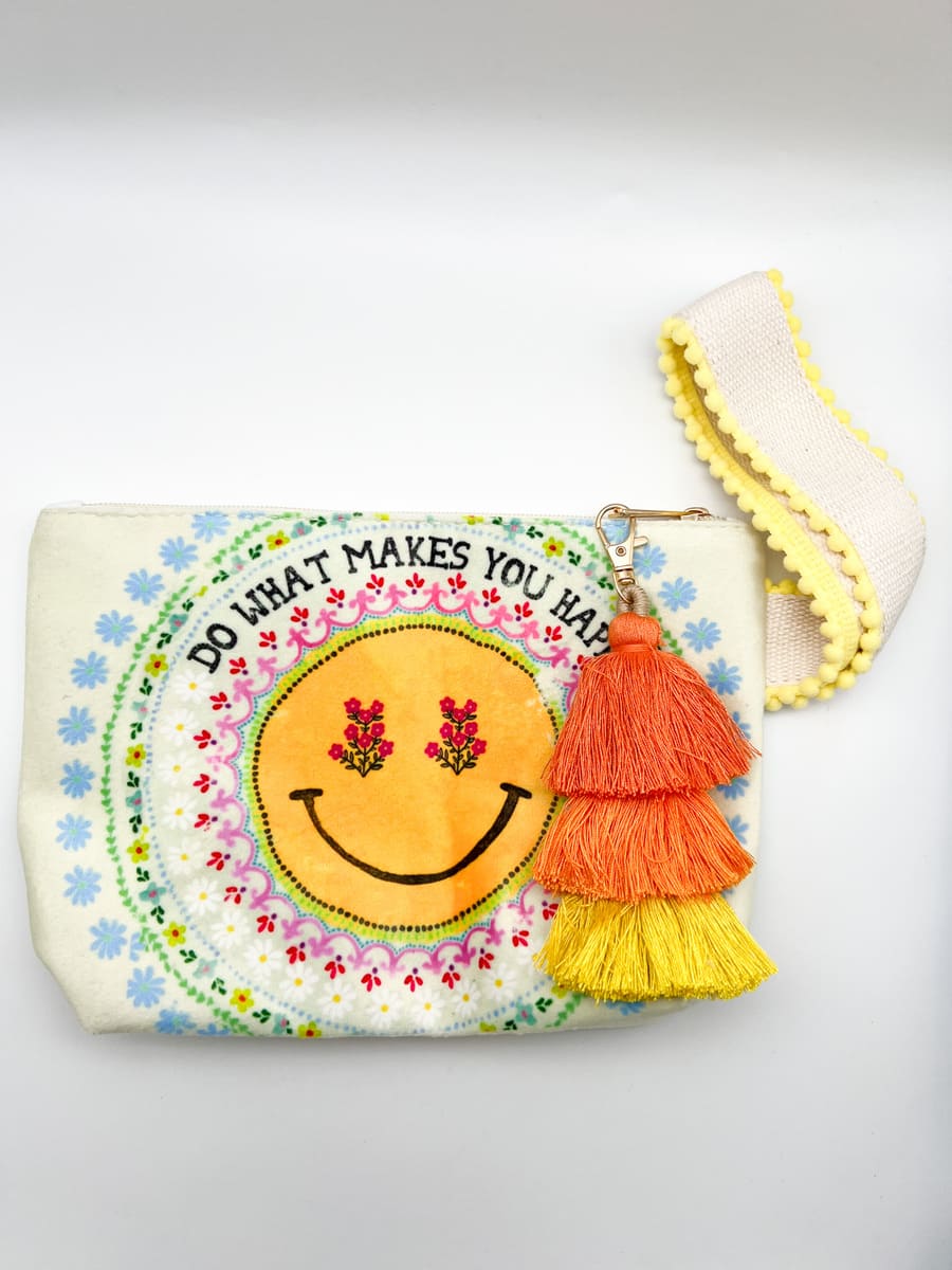 Kosmetiktasche Smiley
