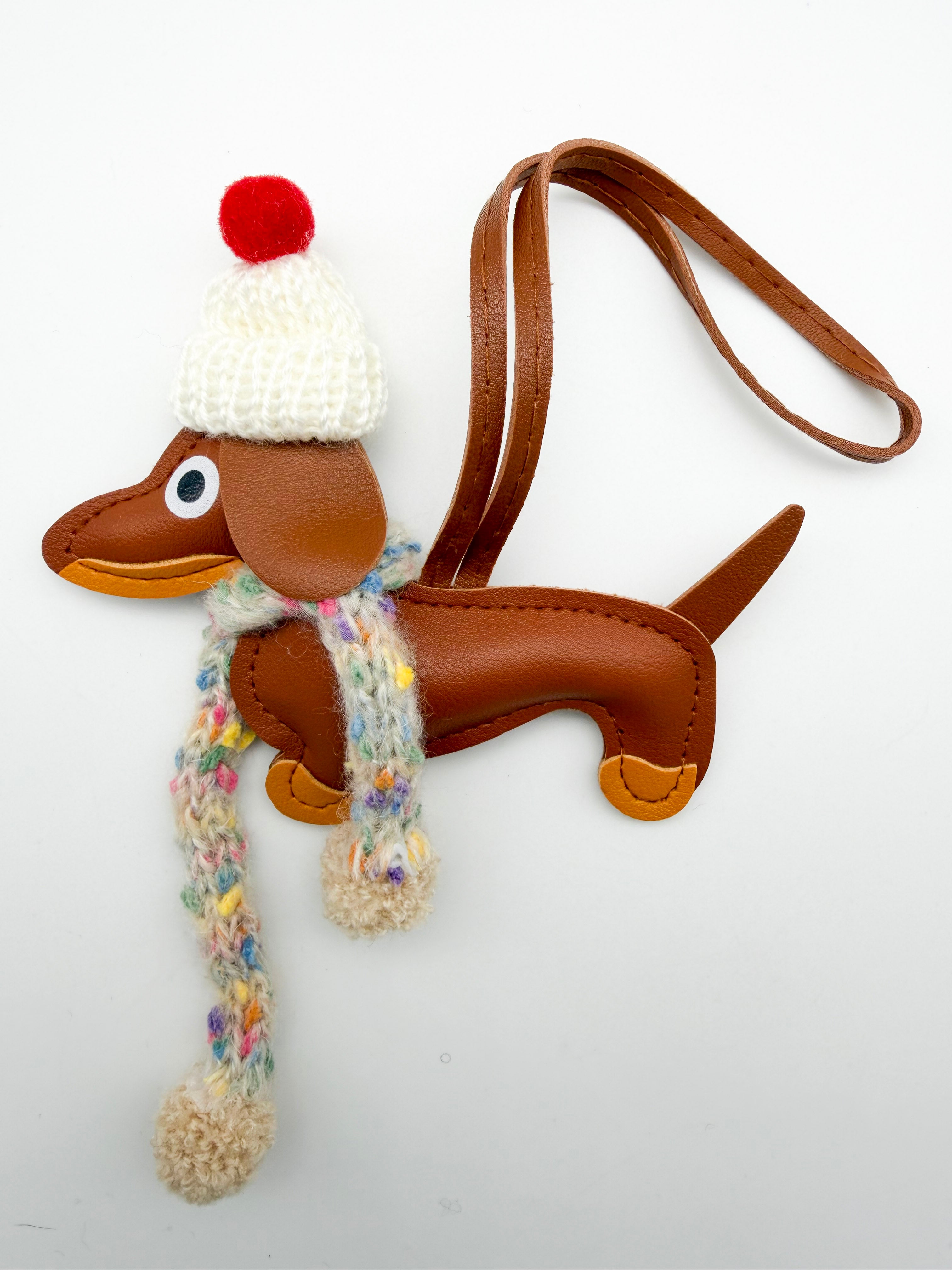 Anhänger PUFFY DACKEL WINTER