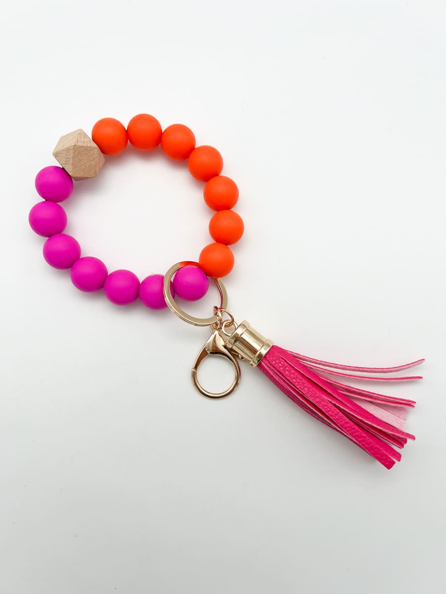 BubbleBrace PINK ORANGE Schlüsselanhänger