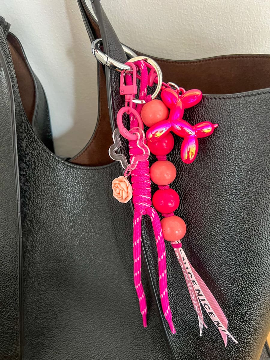 Taschenanhänger PINKY DOG