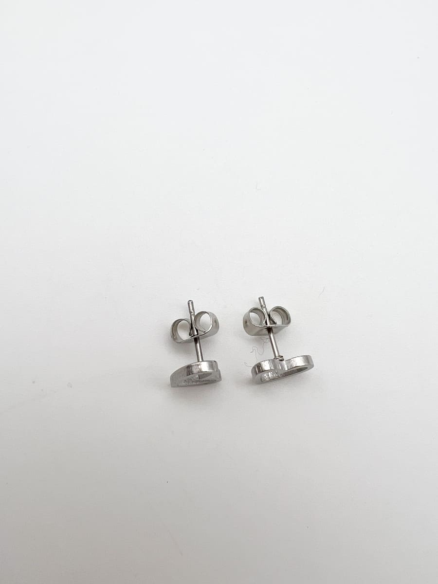 Ohrstecker Herzen silber