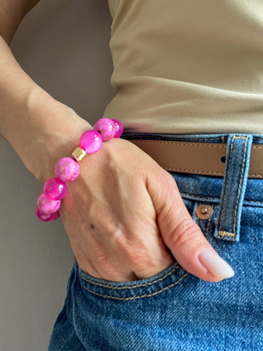 Armband MIRACLE PEARLS PINKY LEO