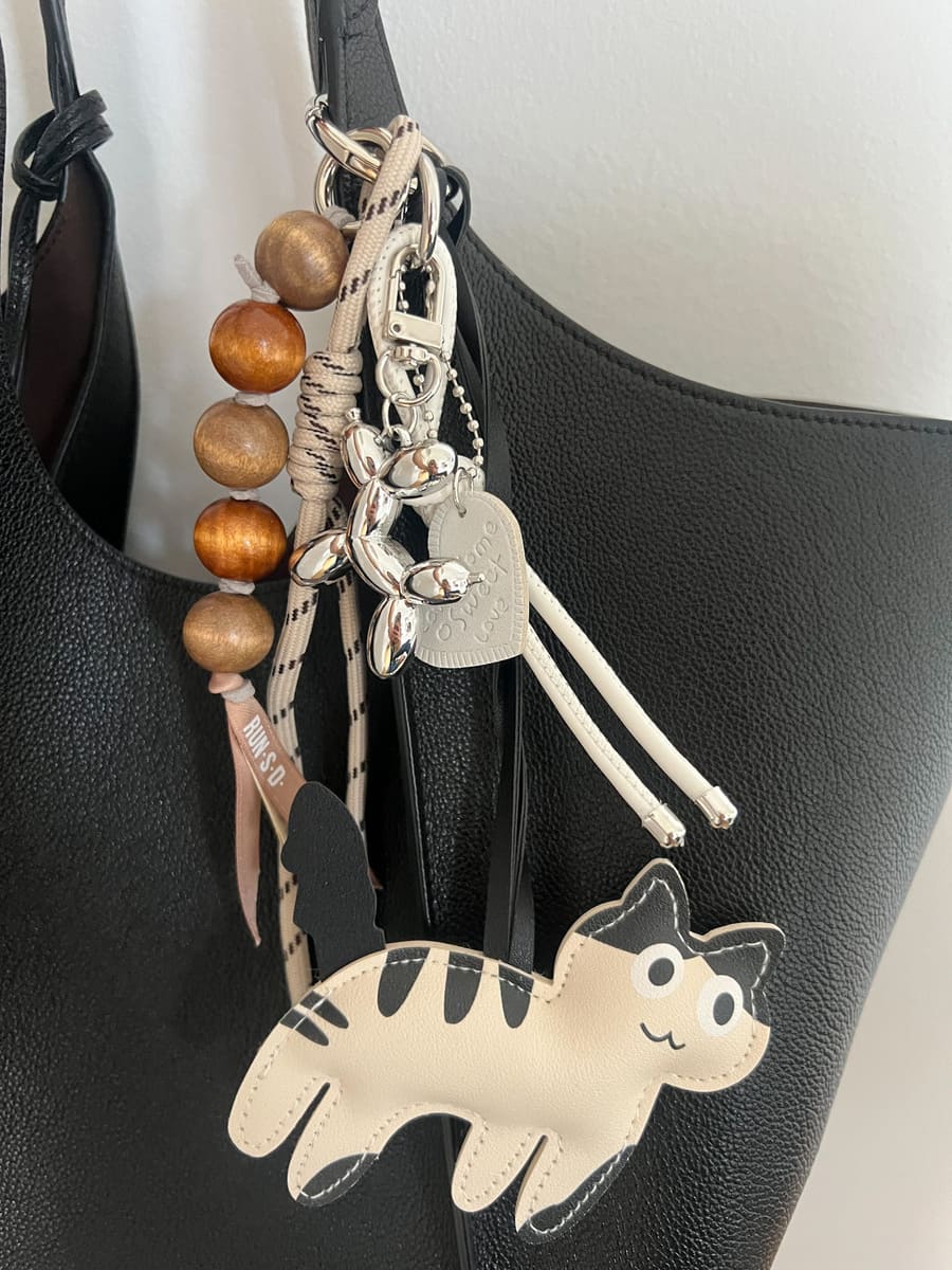 Taschenanhänger CAT AND DOG