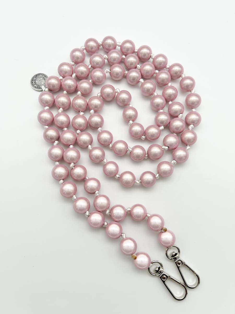 Set Handykette MIRACLE ROSE mit Hülle AIR transparent