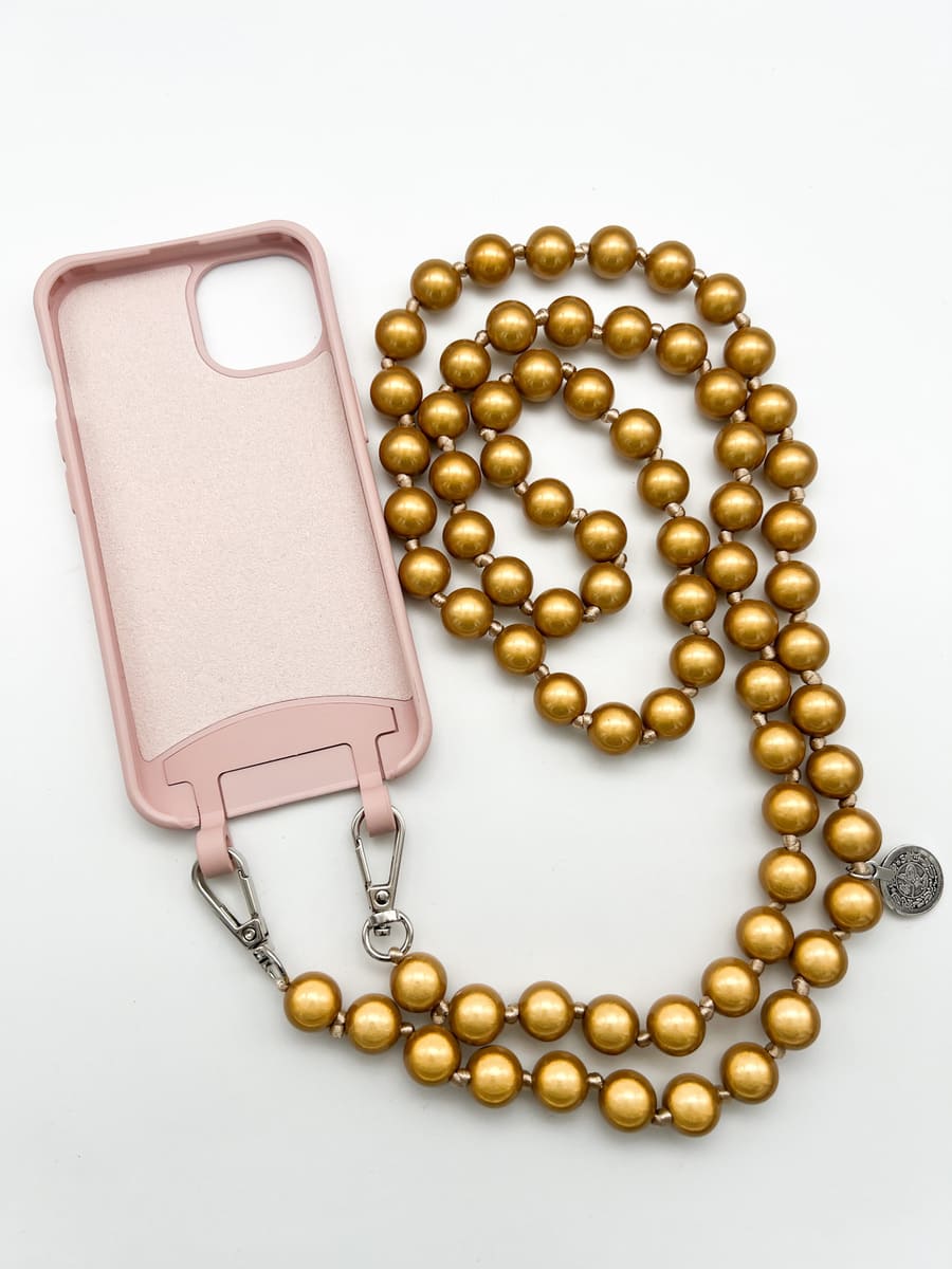 Set Handykette MIRACLE GOLD mit Hülle verschiedene Farben