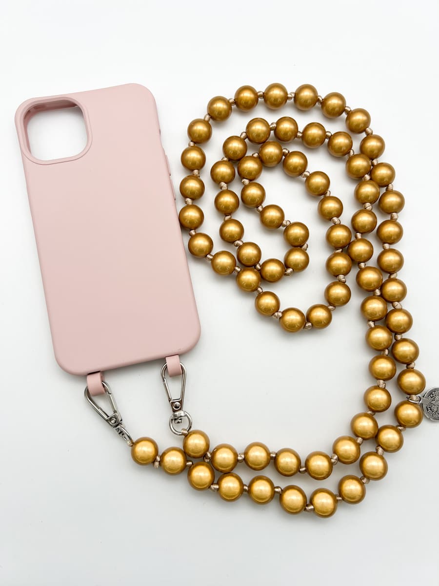 Set Handykette MIRACLE GOLD mit Hülle CANDY für iPhone