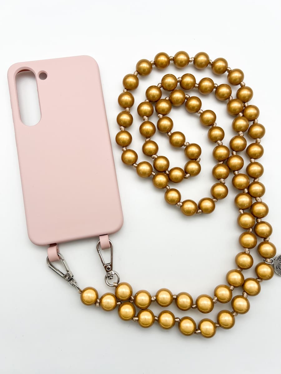 Set Handykette MIRACLE GOLD mit Hülle CANDY für Samsung