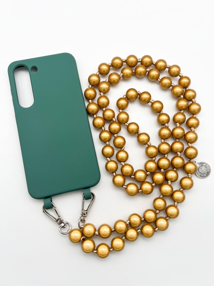 Set Handykette MIRACLE GOLD mit Hülle OCEAN für Samsung