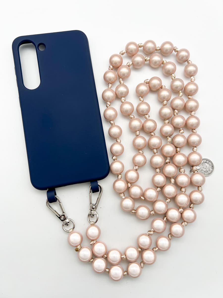 Hanykette aus Magic pearls beige