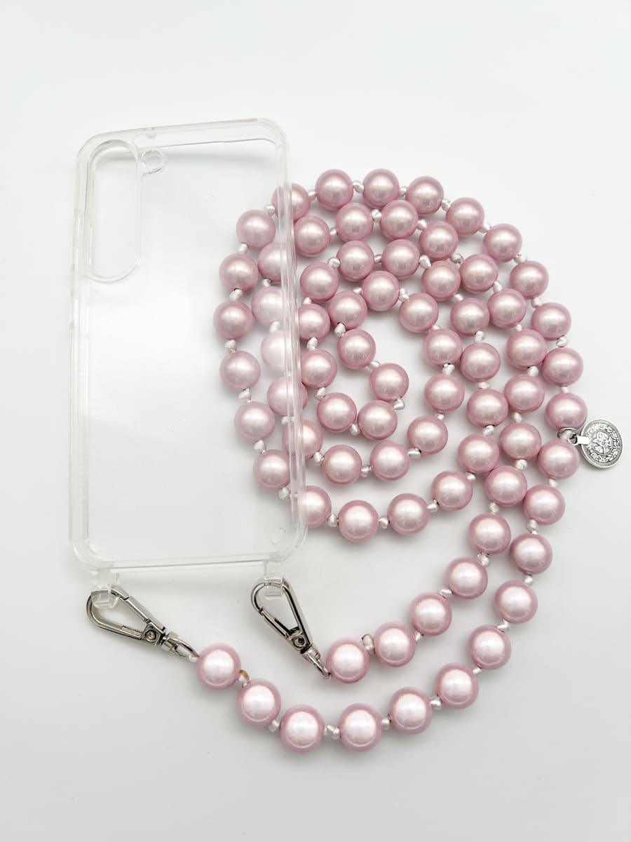 Set Handykette MIRACLE ROSE mit Hülle AIR für Samsung