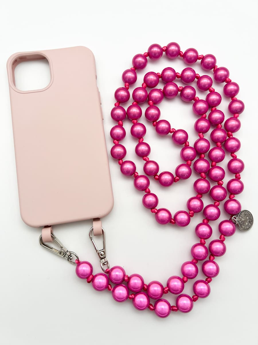 Set Handykette MIRACLE PINK mit Hülle CANDY für iPhone