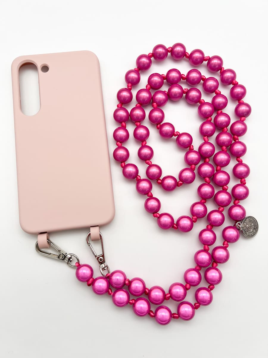 Set Handykette MIRACLE PINK mit Hülle CANDY für Samsung